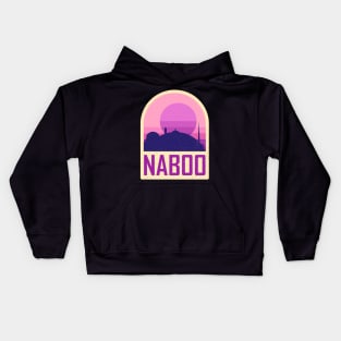 Naboo - Geometric and minimalist series Kids Hoodie